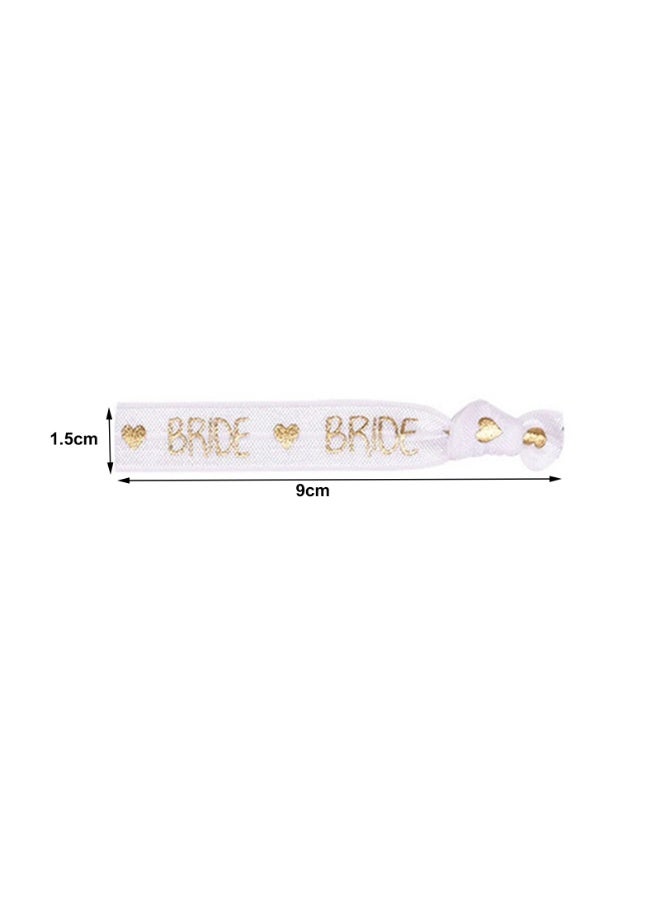 11pcs Bachelorette Party Wristbands Team Bride Bracelet Bride To Be Decoration - Image 3